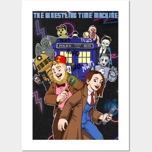 The Wrestling Time Machine Podcast Shirt Posters and Art